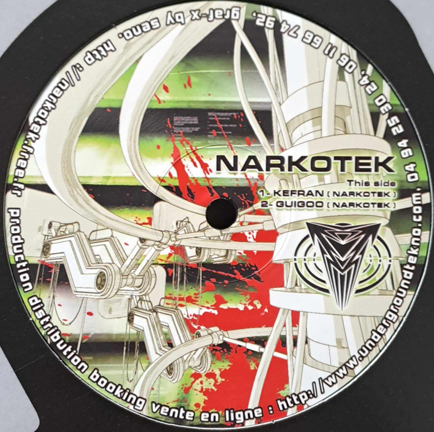 LSDF Vs Narkotek (RP2023) (dernières copies en stock) - vinyle freetekno